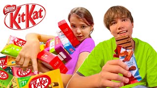Пробуем все вкусы KitKat  что сможем найти в Японии
