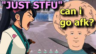 Toxic Girl Crashes Out Over Ragebait in Valorant