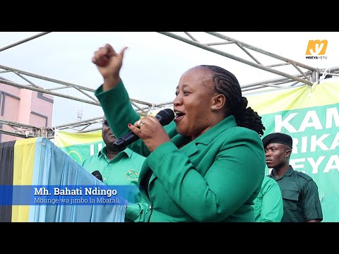 Mhe. Bahati Ndingo. Uvungu kwa uvungu kitanda kwa kitanda ili Mbarali iendelee kuwa chini ya CCM