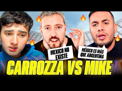 VUELVE PABLO CARROZZA VS MIKE Y MEXICANOS | ¿EL FUTBOL MEXICANO SUPERO AL ARGENTINO? REACCION EPICA