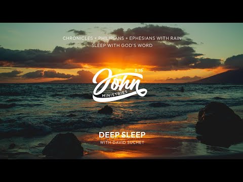 Sleep with God's Word - Hosea + Daniel + Matthews + Mark with Rain for Deep Sleep