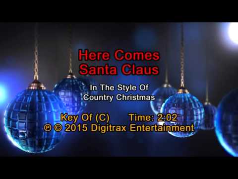 Country Christmas – Here Comes Santa Claus (Backing Track)