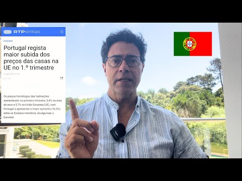 Os preço do imóvel em Portugal atingem máximo na Europa 🇵🇹