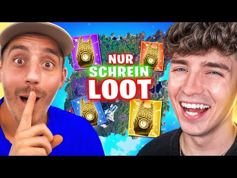 MEXIFY & FIXX machen *NUR SCHREINE LOOT* Challenge in Fortnite! ⛩️