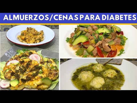 Almuerzos/Cenas económicos y fáciles para DIABETES, Hipertensión, Bajar de Peso |Cocina de Addy