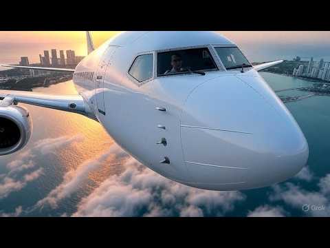 The SMOOTHEST Boeing 747 Touchdown EVER at JFK?! Barely Felt It! 🔥 New York #msfs2024 #aviation #gta