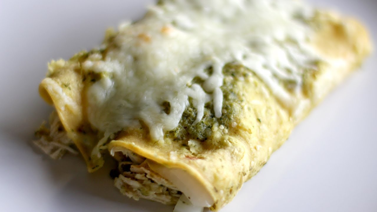 How to Make Chicken Enchiladas Verdes - Hilah Cooking