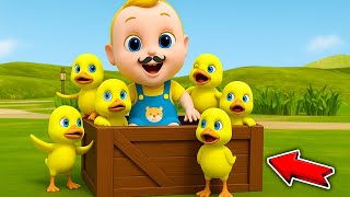 Five Little Ducks 🦆🎶 |  Yes Yes Play Outside Song | Fun Nursery Rhymes & Kids Songs by Kiky