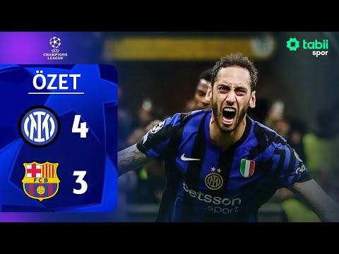 Şampiyonlar Ligi Yarı Final | Inter - Barcelona (Özet)