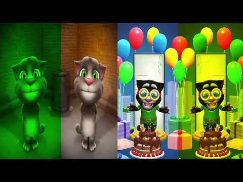 Talking Tom Funny Colors - Tom Video Funny Movement - Mobile Gameplay #140