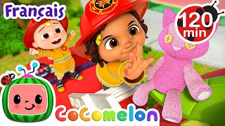 Les roues du camion de pompiers | CoComelon en Français | Chansons pour bébés