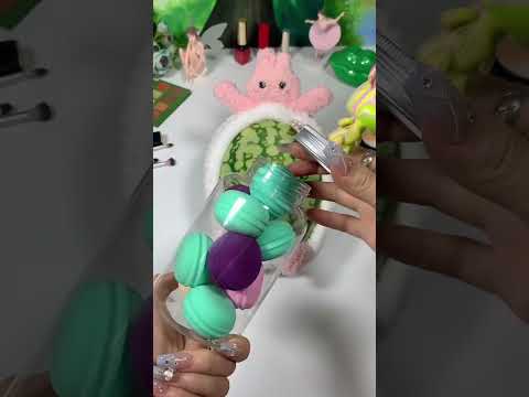 When 2D watermelon meet 3D makeup #makeupworld #makeuptutorial #asmr #shortviral #jennysbeautylab