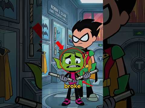 Beast Boy BROKE Robin’s Staff… and Regretted It Instantly 😳