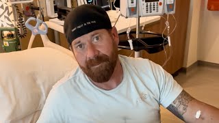 I escaped!! Midnight workout, and update while in the hospital with cellulitis!