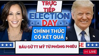 TRỰC TIẾP | CHÍNH THỨC, CÓ KẾT QUẢ BẦU CỬ TT MỸ TỪ PHÒNG PHIẾU…..