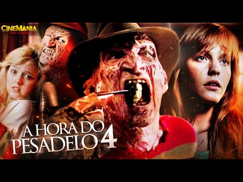 O Freddy Krueger MAIS SÁDICO E BIZARRO?! O Clássico A HORA DO PESADELO 4 (1988) - Review do Maníaco