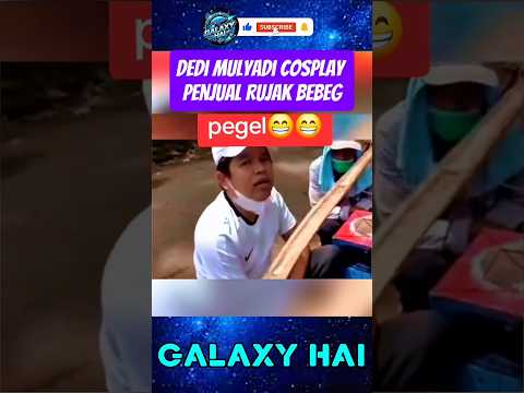 KDM Cosplay Penjual Rujak #shorts #trending #beritaterkini