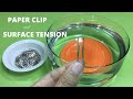 Paper Clip Experiment and Properties