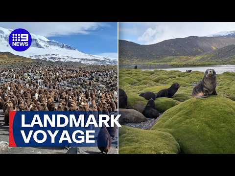 YouTube video thumbnail: The Rare Research Mission to Australia's Icy Outpost