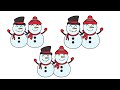 Counting and Activities Involving Snowmen