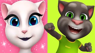 My Talking Tom vs My Talking Angela TomAngela new Fun Gameplay 2025 Ep4521