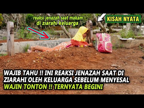 MASYALLAH !! INI YANG TERJADI SAAT JENAZ4H DI ZIARAHI OLEH KELUARGA SEBELUM MENYESAL , TERNYATA ...