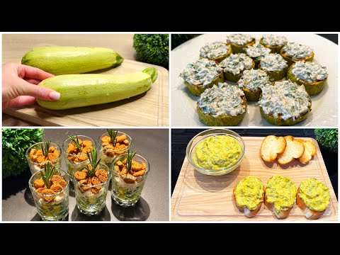 Zucchini-Rezepte für Sommerpartys & Picknicks