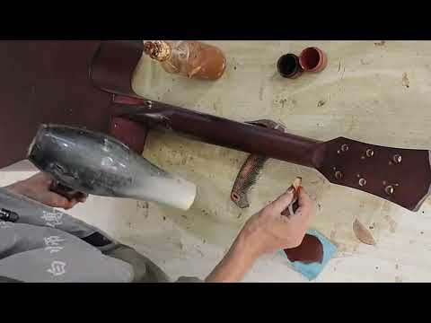 Hands-on guitar break repair! #guitar repair| old stuff refurbishment