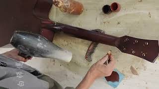 Hands-on guitar break repair! #guitar repair| old stuff refurbishment