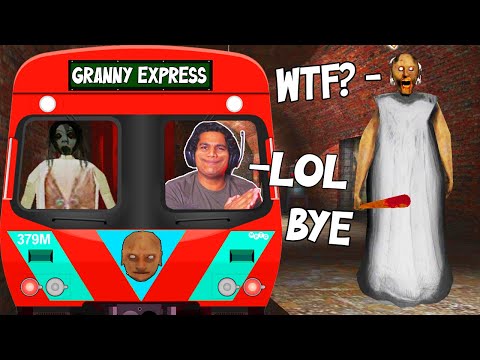Dada & Dadi Ki Train Leke Bhag Gaya😂 [Granny 3]