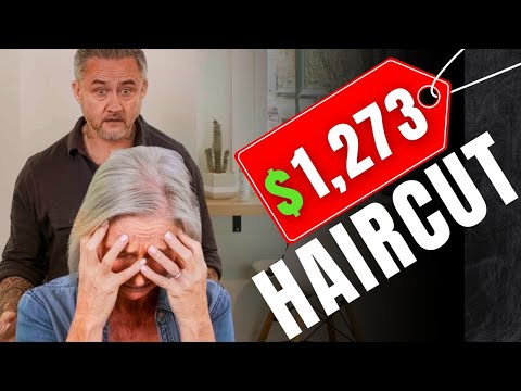 Most EXPENSIVE Haircut She's Ever Had: HUGE MISTAKE?