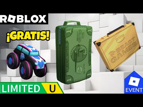 ¡COMO CONSEGUIR 2 MOCHILAS Y  MONSTER TRUCK EN ROBLOX! | EVENTO BEAST GAMES 💰