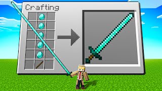 Minecraft, aber Crafting ist SUPER LANG!
