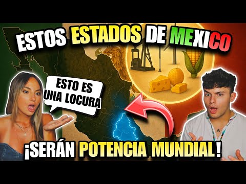 ESPAÑOLES REACCIONAN a LOS 7 ESTADOS de MÉXICO 🇲🇽 *que SERÁN POTENCIA MUNDIAL en 2030*