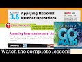 Applying Operations with Rational Numbers