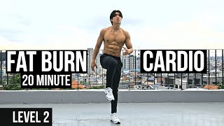 20 Min Fat Burning Bodyweight CARDIO | 집에서 하는 전신 유산소 운동 20분
