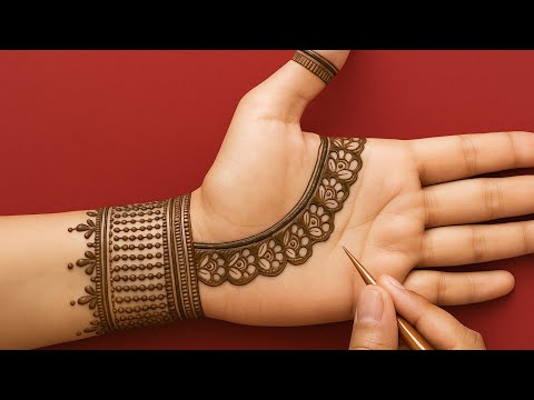 Very beautiful mehndi design l Easy mehndi design l Mehndi ka design l Simple mehndi design l Mehndi