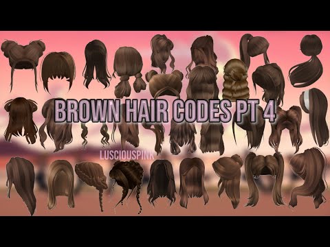 Aesthetic Brown Hair Bloxburg Code 08 2021
