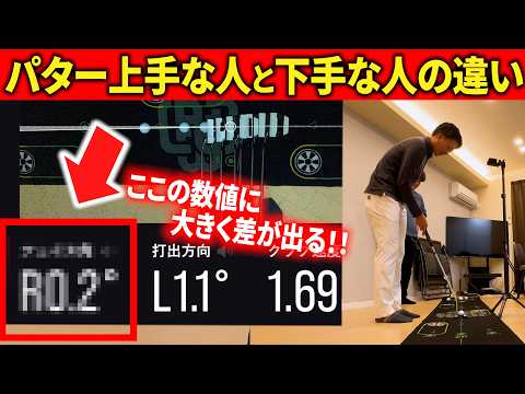 【パター基礎】ショートパットが苦手な人は、〇〇にだけこだわるべし。数値に基づいて、正しく上達する練習法【パッティング上達】