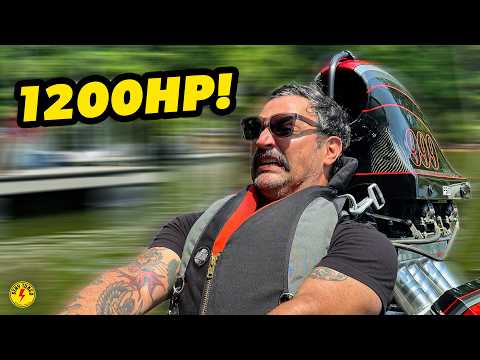 I Drove Mike Finnegan’s INSANE 1200HP Big Block Jet Boat!