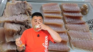 제주도에서 만난 1인 25000원(기본2인) 홍어코스 feat제주막걸리