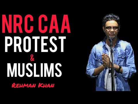 NRC CAA PROTEST & MUSLIMS | STAND UP COMEDY BY REHMAN KHAN
