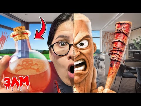 GECE 3'te TUNG TUNG TUNG SAHUR İKSİRİ İÇMEYİN !! (Tung Tung Sahura Dönüştüm)