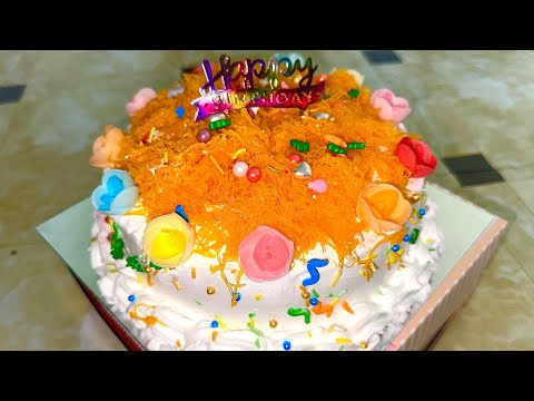 Kek Birthday Simple Dan Murah