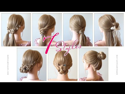 【大人っぽかわいい髪型】７つのヘアアレンジ ロング編（解説付き）