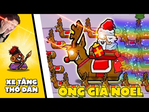 PobbRose Xe tăng THỔ DÂN vs Xe tăng ÔNG GIÀ NOEL !!! (Thánh xe tăng) | Age of Tanks Warriors ✔