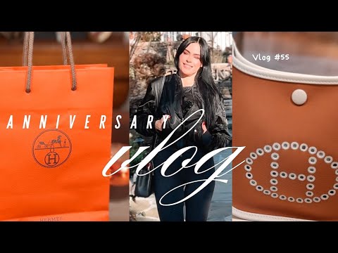 Greenwich CT Luxury Anniversary Vlog: Hermes Chaine d'ancre, SAKS Fifth Ave, Moncler 2024