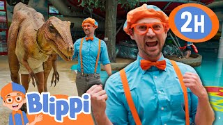 Blippi Learns About REAL Dinosaurs! | Blippi and Meekah Best Friend Adventures | Educational Videos