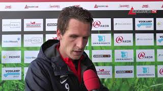 Screenshot van video Reactie Hielke Penterman op Excelsior'31 - SDC Putten
