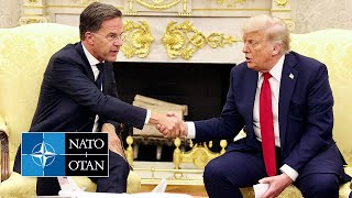 NATO Secretary General with 🇺🇸 US President Donald Trump, 14 JUL 2025